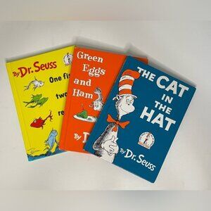 Dr. Seuss’s Books x 3